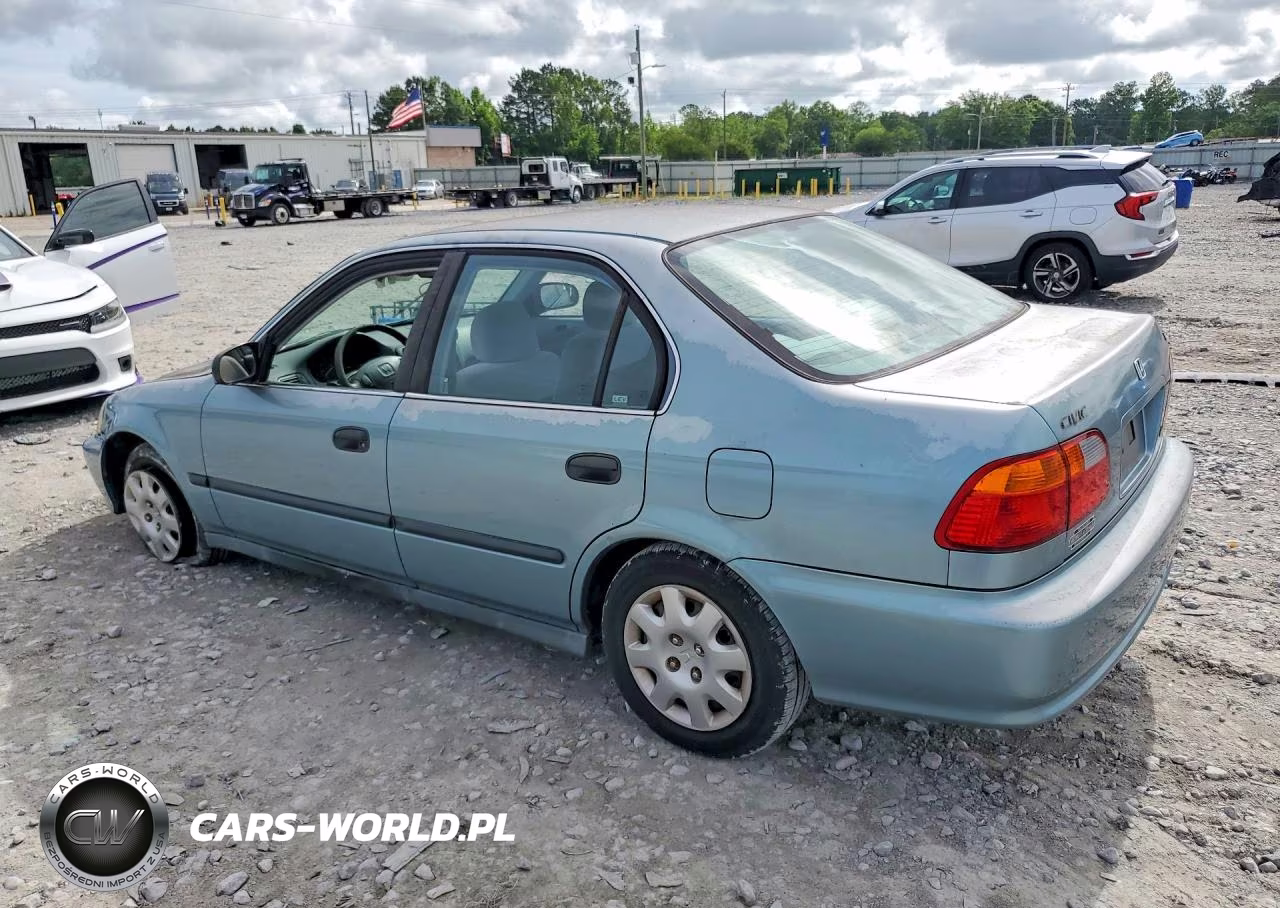 1999 Honda Civic Lx VIN:1HGEJ6678XL020579 - 2