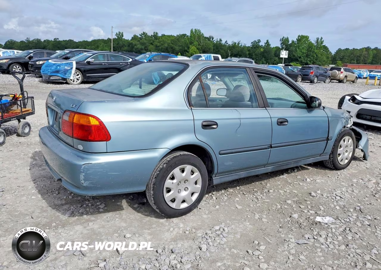 1999 Honda Civic Lx VIN:1HGEJ6678XL020579 - 3