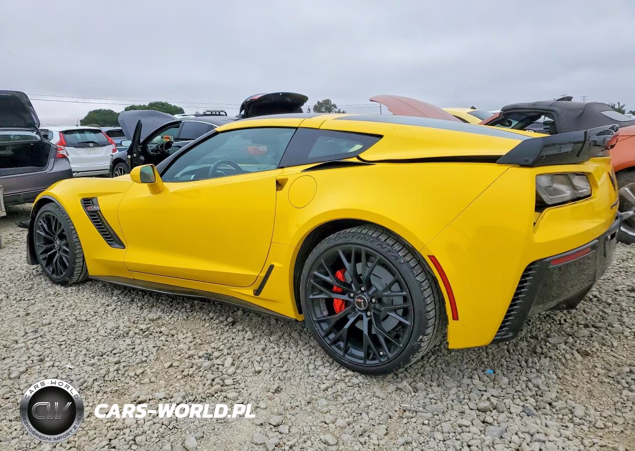 2015 Chevrolet Corvette Z06 3Lz VIN:1G1YT2D65F5500020 - 2