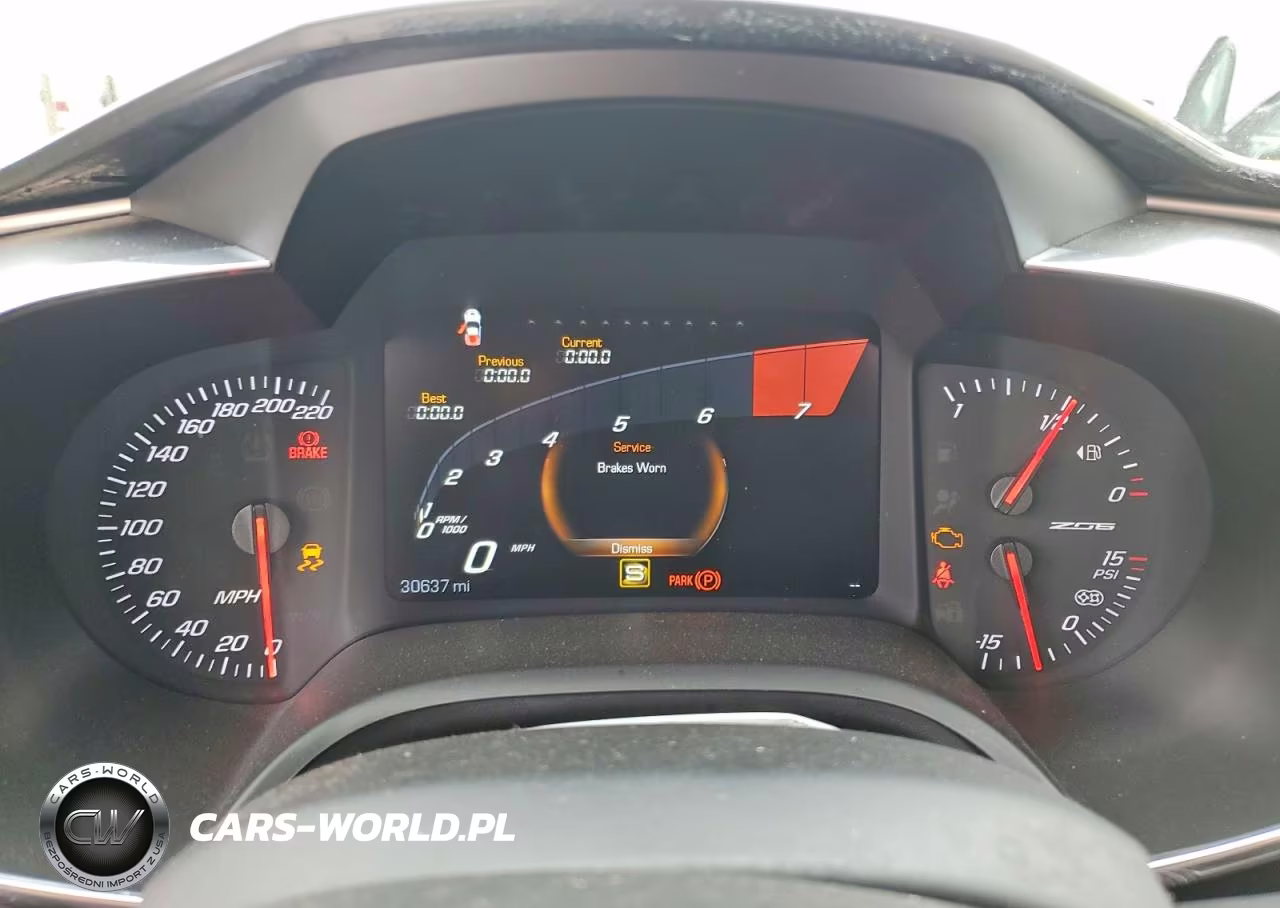 2015 Chevrolet Corvette Z06 3Lz VIN:1G1YT2D65F5500020 - 9
