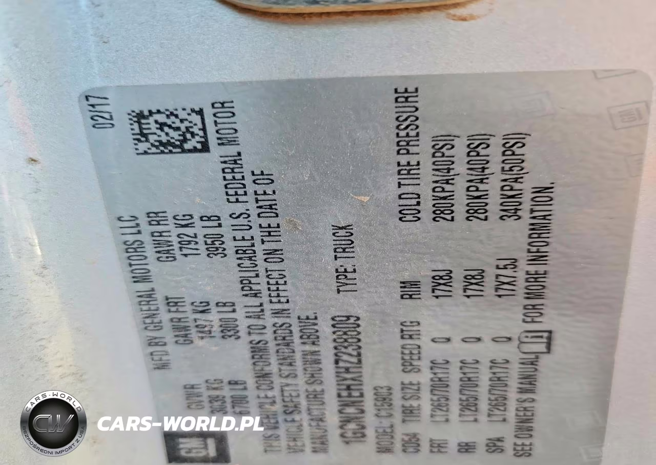 2017 Chevrolet Silverado C1500 VIN:1GCNCNEHXHZ238809 - 12