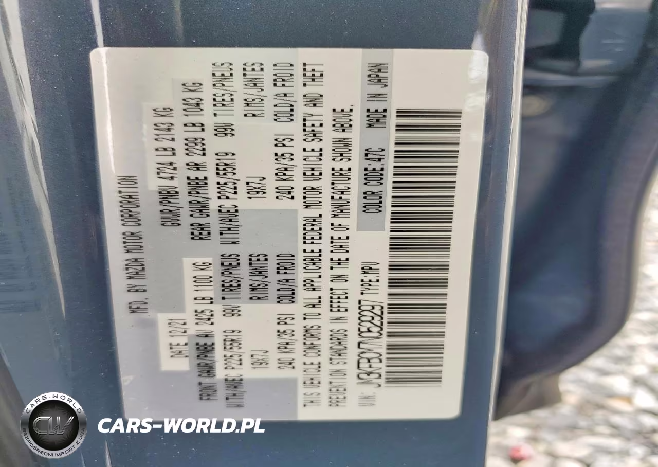 2022 Mazda Cx-5 Preferred VIN:JM3KFBCM7N0529297 - 13
