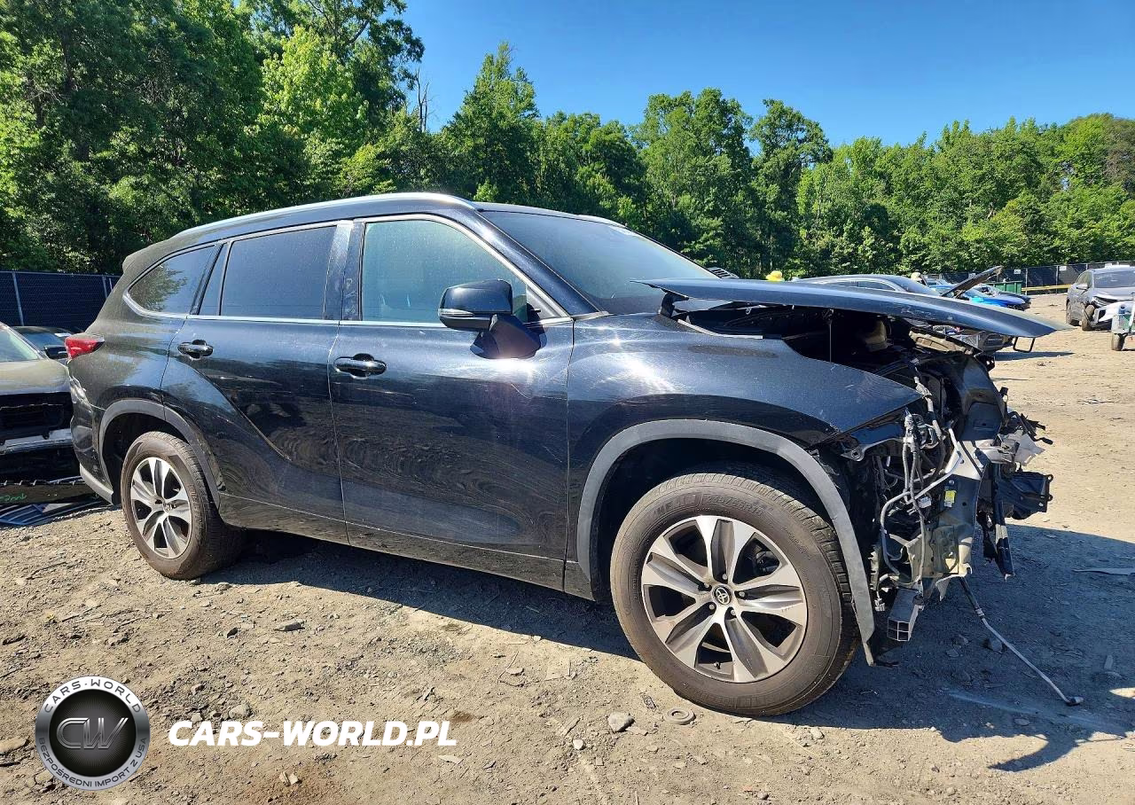 2021 Toyota Highlander Xle VIN:5TDGZRAH7MS039152 - 4