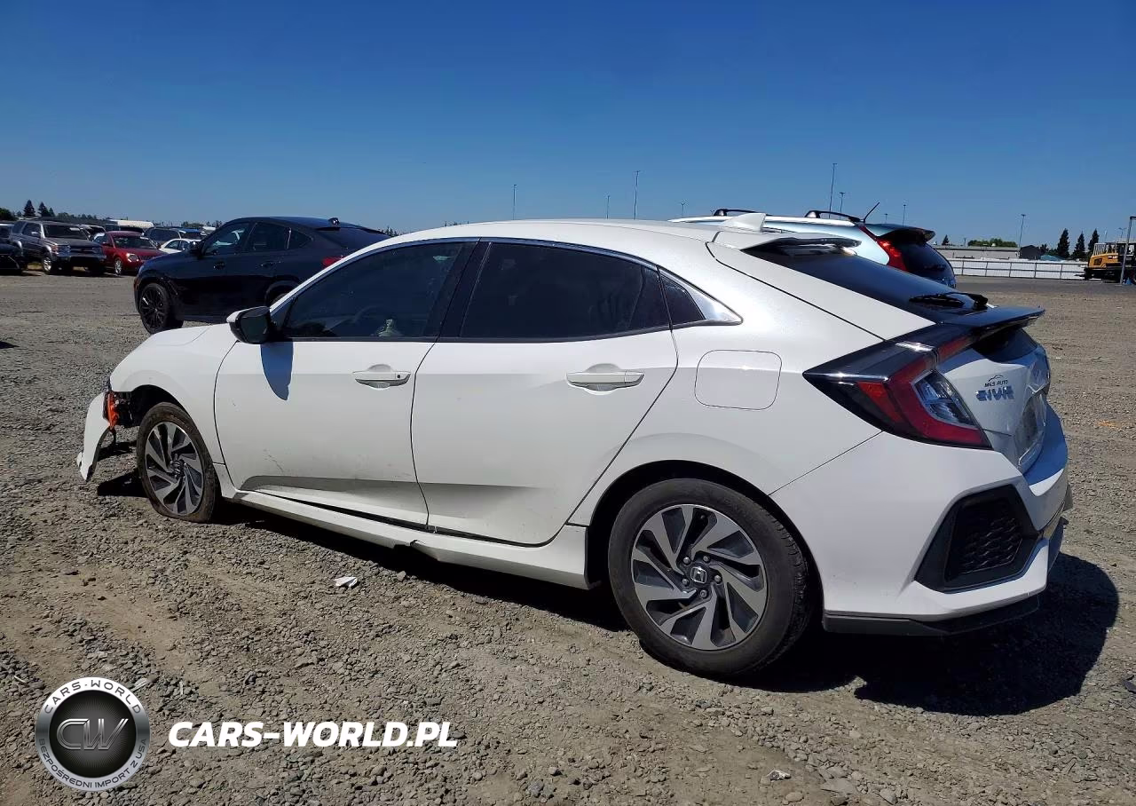 2017 Honda Civic Lx VIN:SHHFK7H22HU402214 - 2