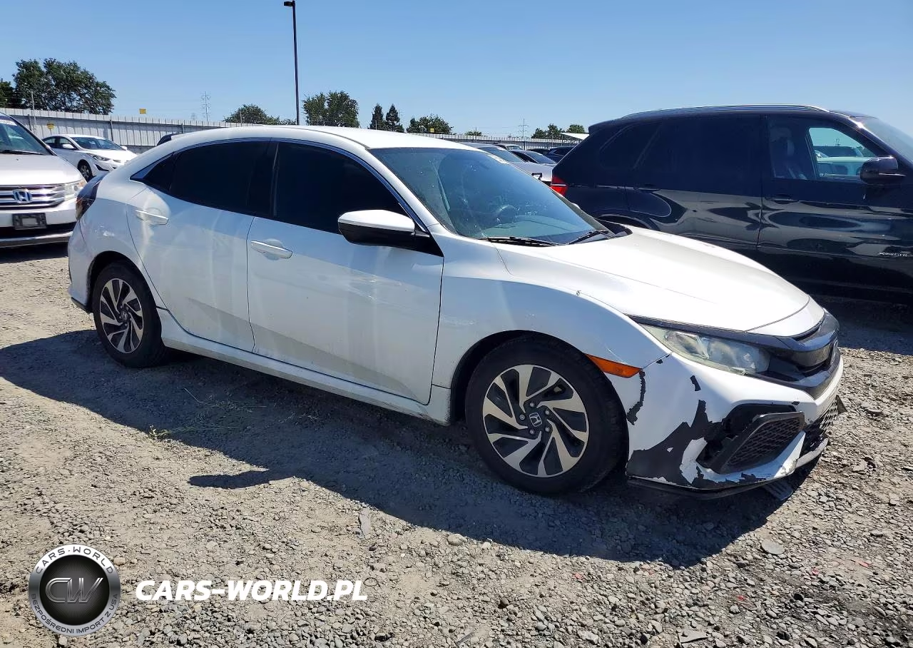2017 Honda Civic Lx VIN:SHHFK7H22HU402214 - 4