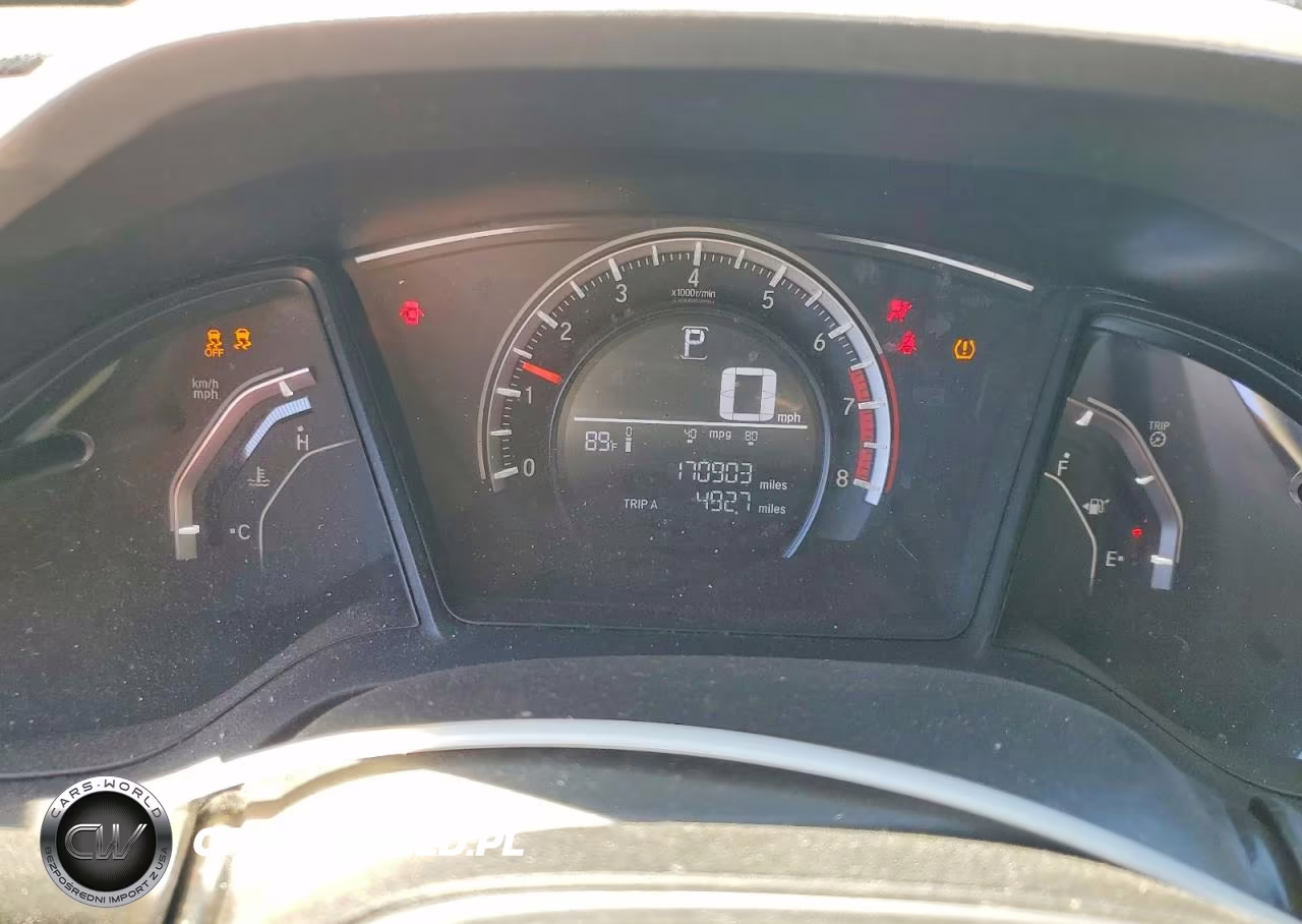 2017 Honda Civic Lx VIN:SHHFK7H22HU402214 - 9