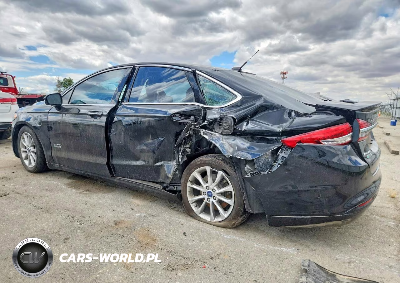2017 Ford Fusion Titanium Phev VIN:3FA6P0SU4HR351081 - 2