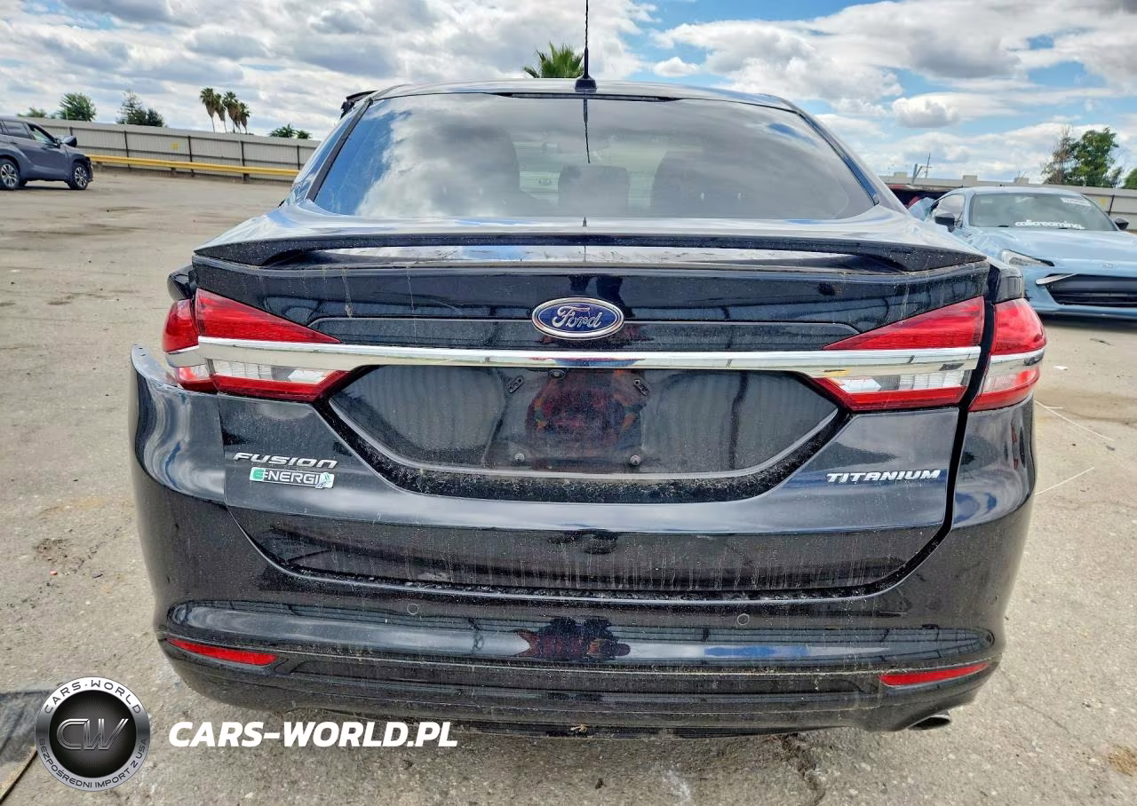 2017 Ford Fusion Titanium Phev VIN:3FA6P0SU4HR351081 - 6