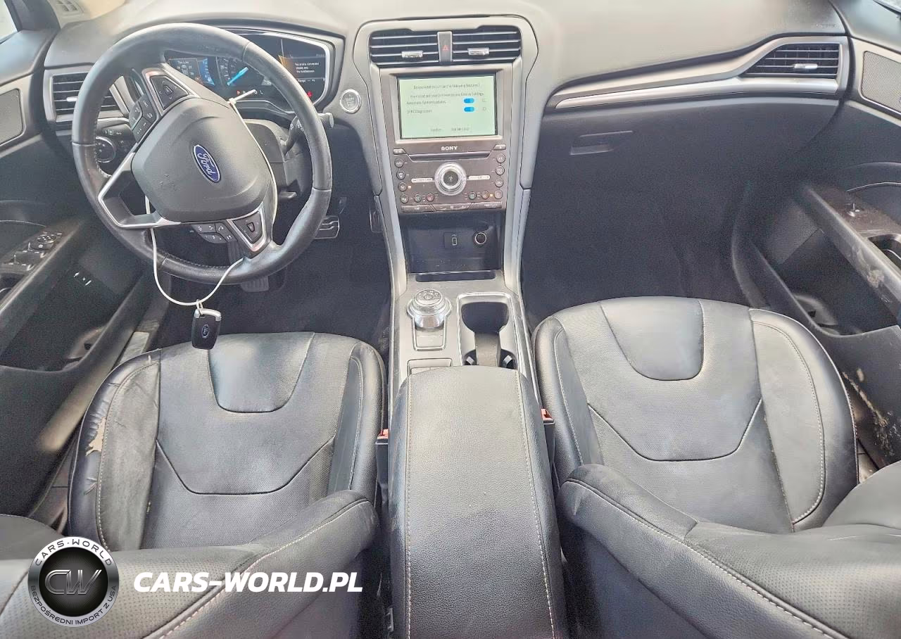 2017 Ford Fusion Titanium Phev VIN:3FA6P0SU4HR351081 - 8