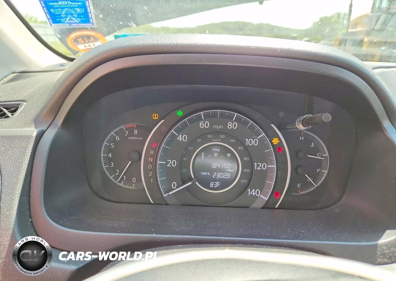 2012 Honda Cr-V Lx VIN:2HKRM4H39CH605367 - 9