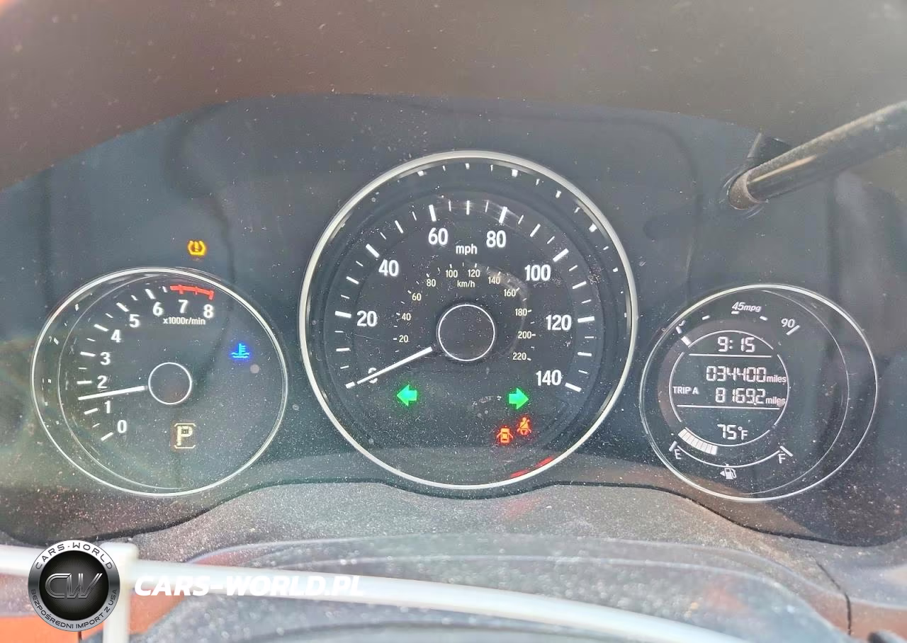 2019 Honda Hr-V Lx VIN:3CZRU6H32KG718896 - 9