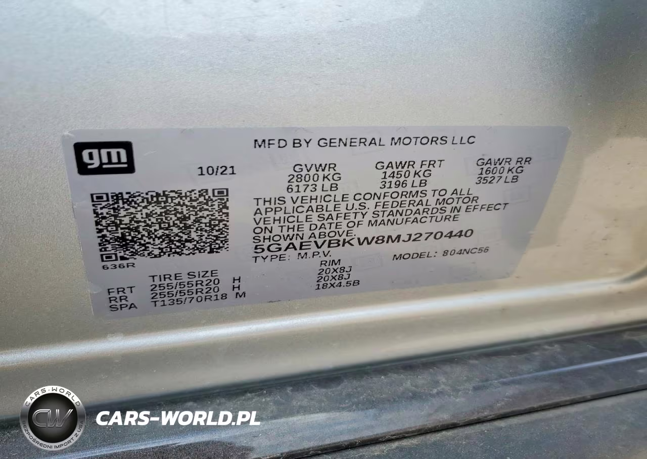 2021 Buick Enclave Premium VIN:5GAEVBKW8MJ270440 - 13
