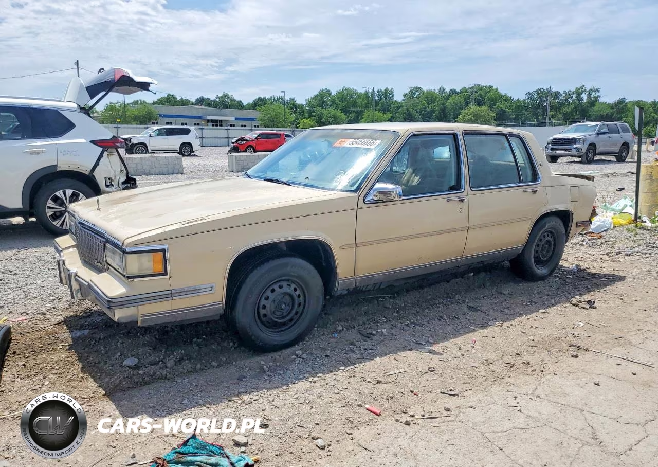 1987 Cadillac Deville VIN:1G6CD5182H4235414 - 1