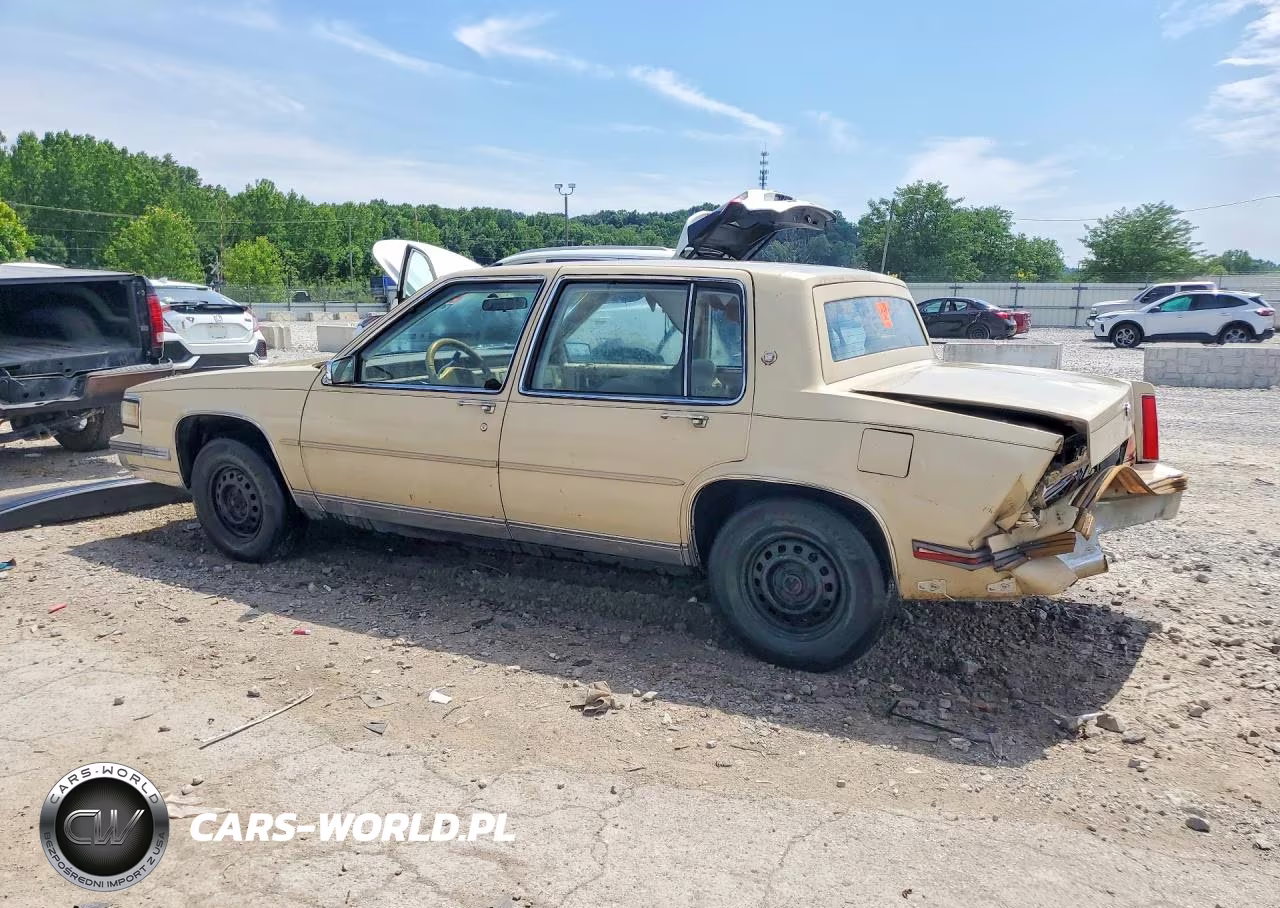 1987 Cadillac Deville VIN:1G6CD5182H4235414 - 2