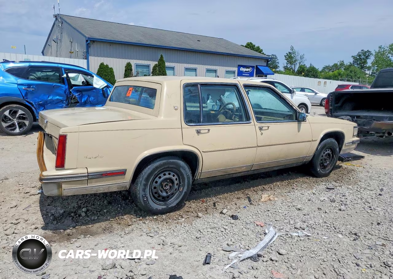 1987 Cadillac Deville VIN:1G6CD5182H4235414 - 3