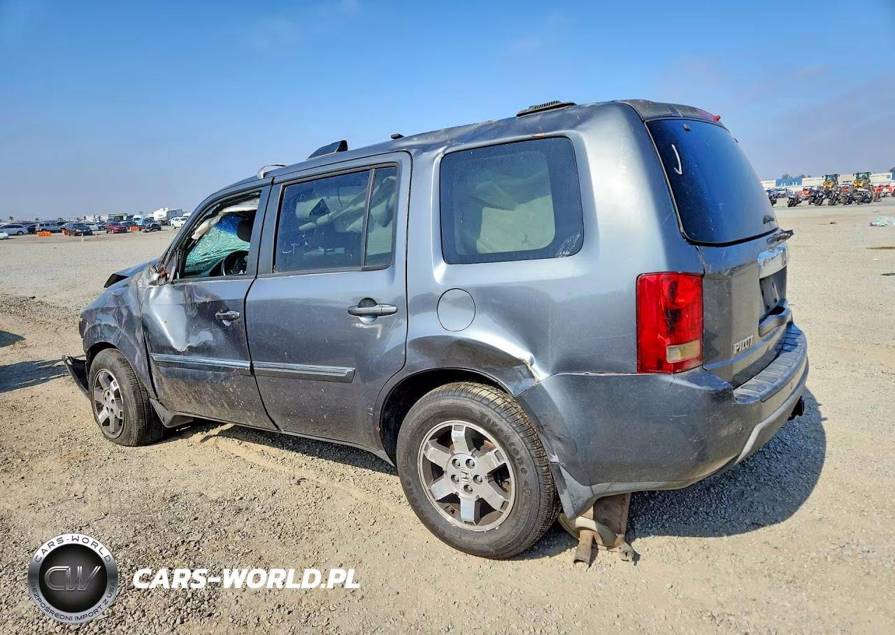 2010 Honda Pilot Touring VIN:5FNYF3H88AB017239 - 2