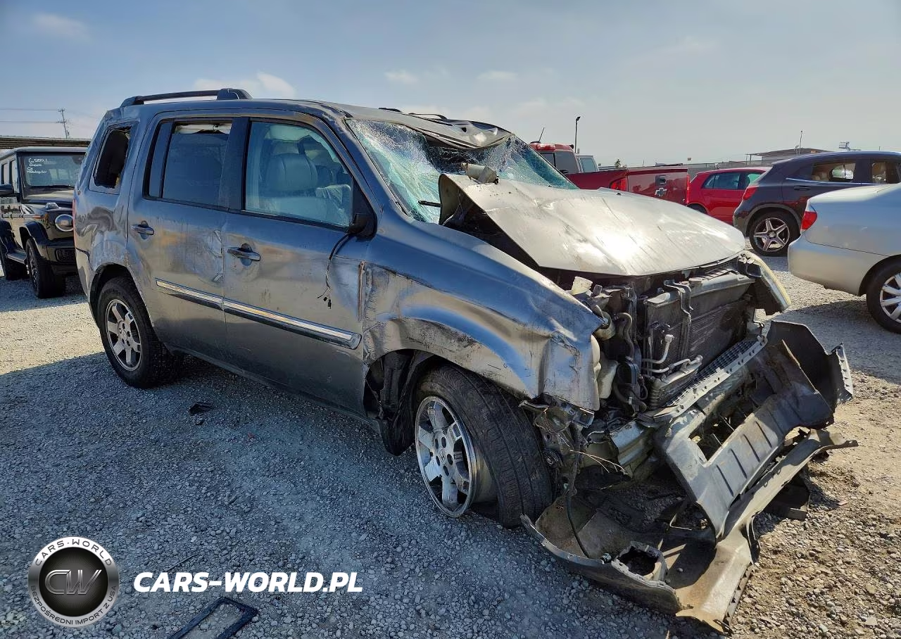 2010 Honda Pilot Touring VIN:5FNYF3H88AB017239 - 4