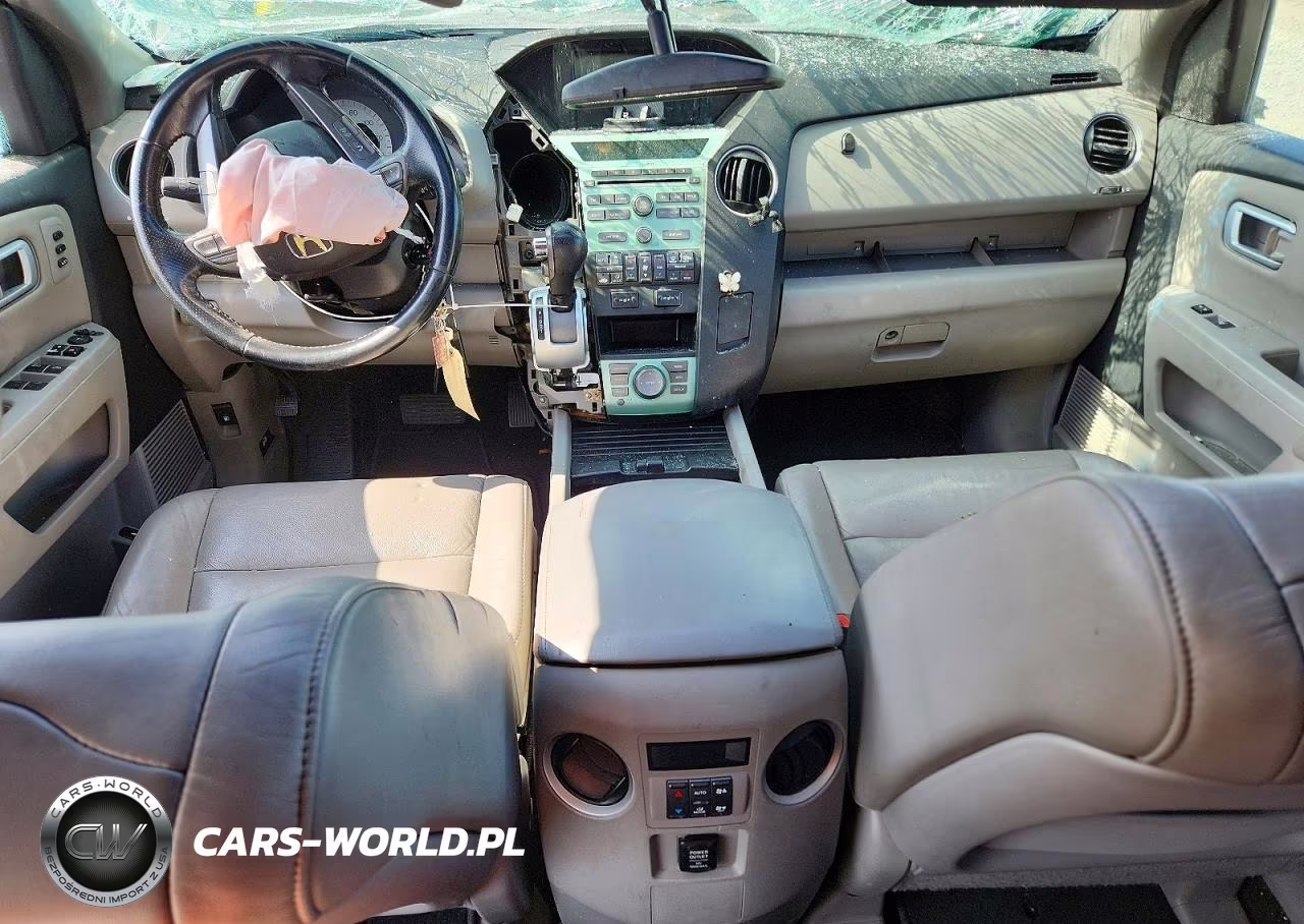 2010 Honda Pilot Touring VIN:5FNYF3H88AB017239 - 8