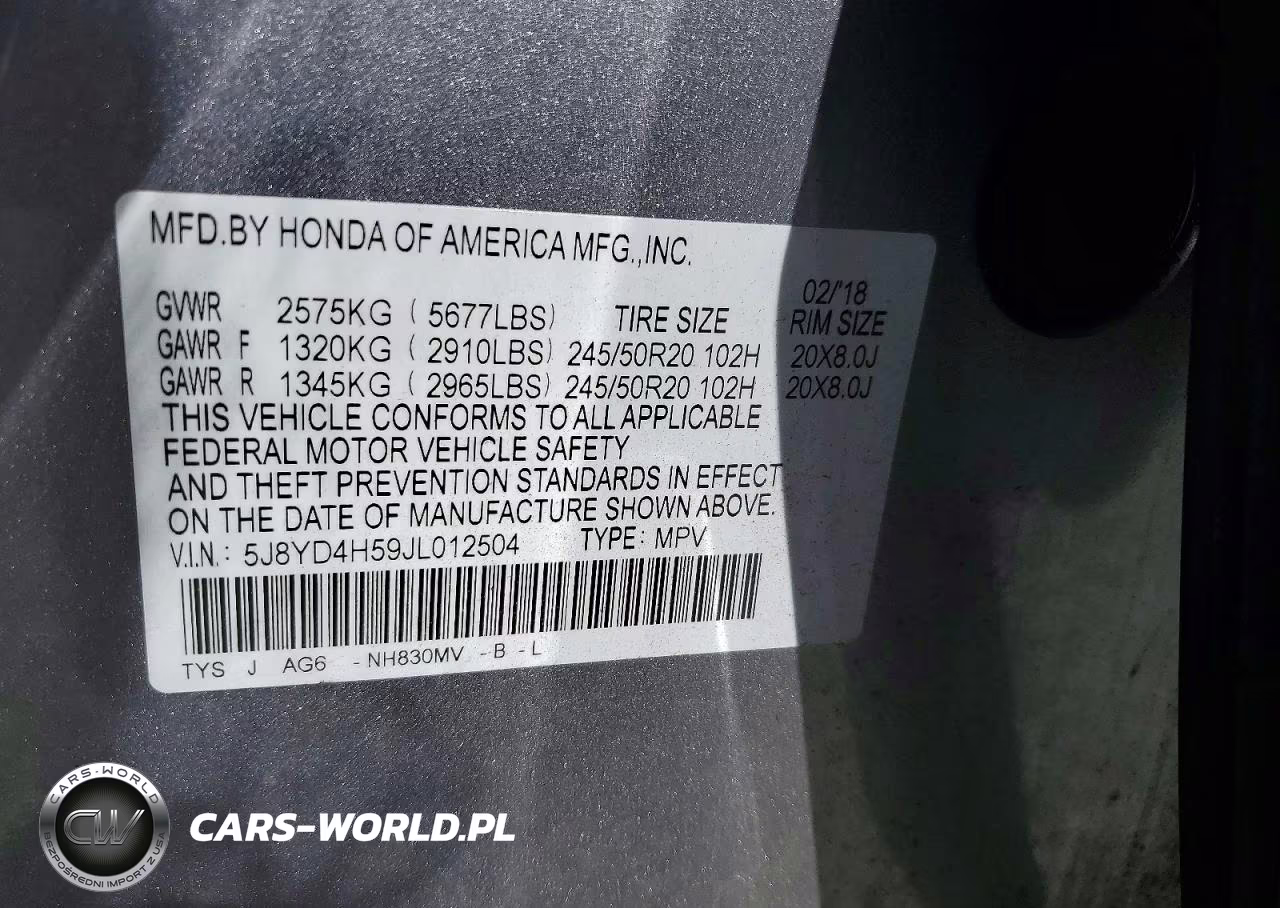 2018 Acura Mdx Technology VIN:5J8YD4H59JL012504 - 13