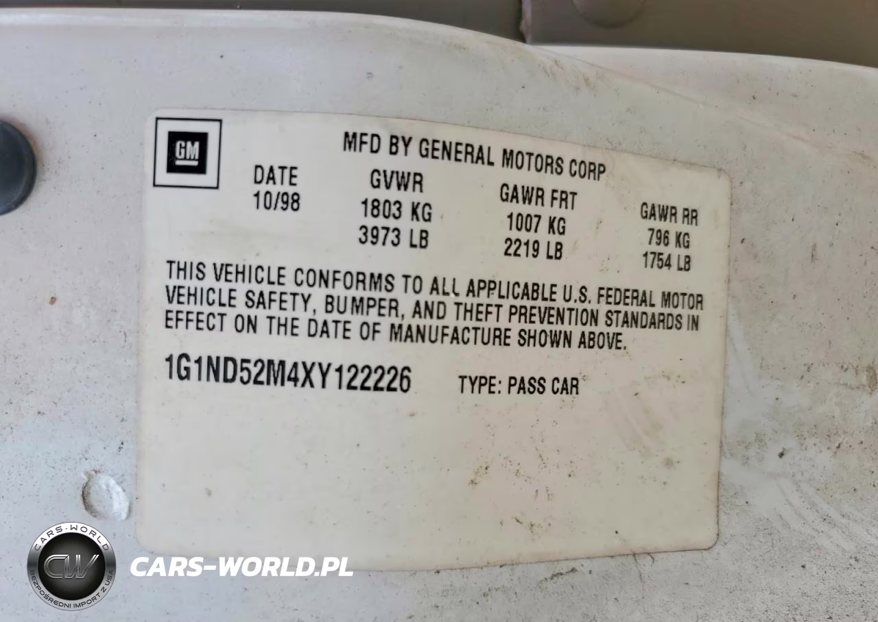 1999 Chevrolet Malibu VIN:1G1ND52M4XY122226 - 12