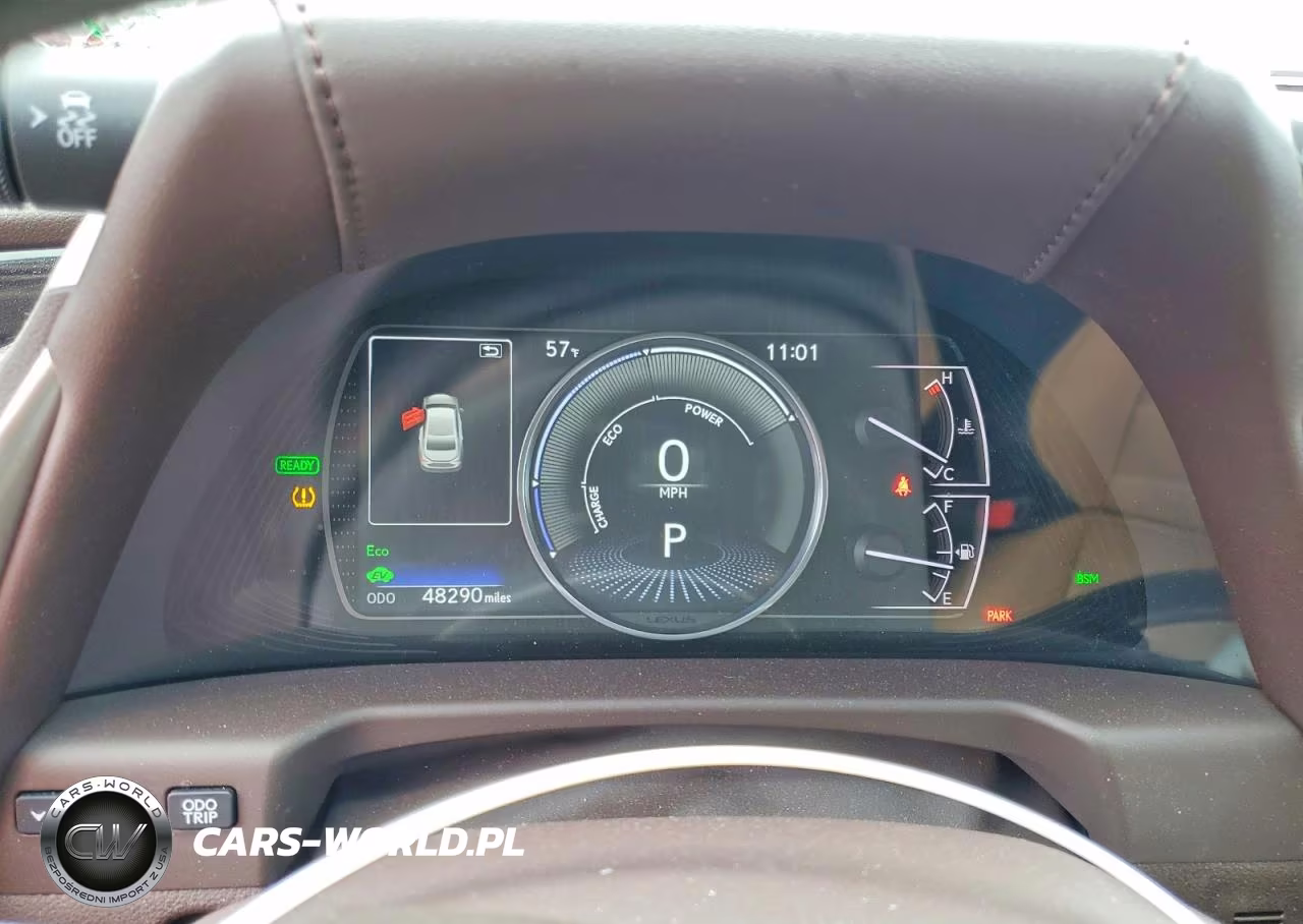 2021 Lexus Es 300H VIN:58ADA1C19MU004110 - 9