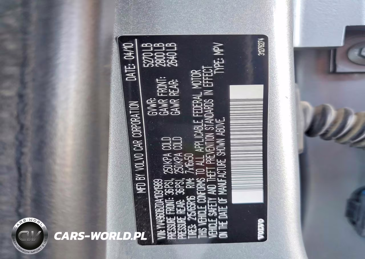 2010 Volvo Xc70 3.2 VIN:YV4960BZ0A1091989 - 12