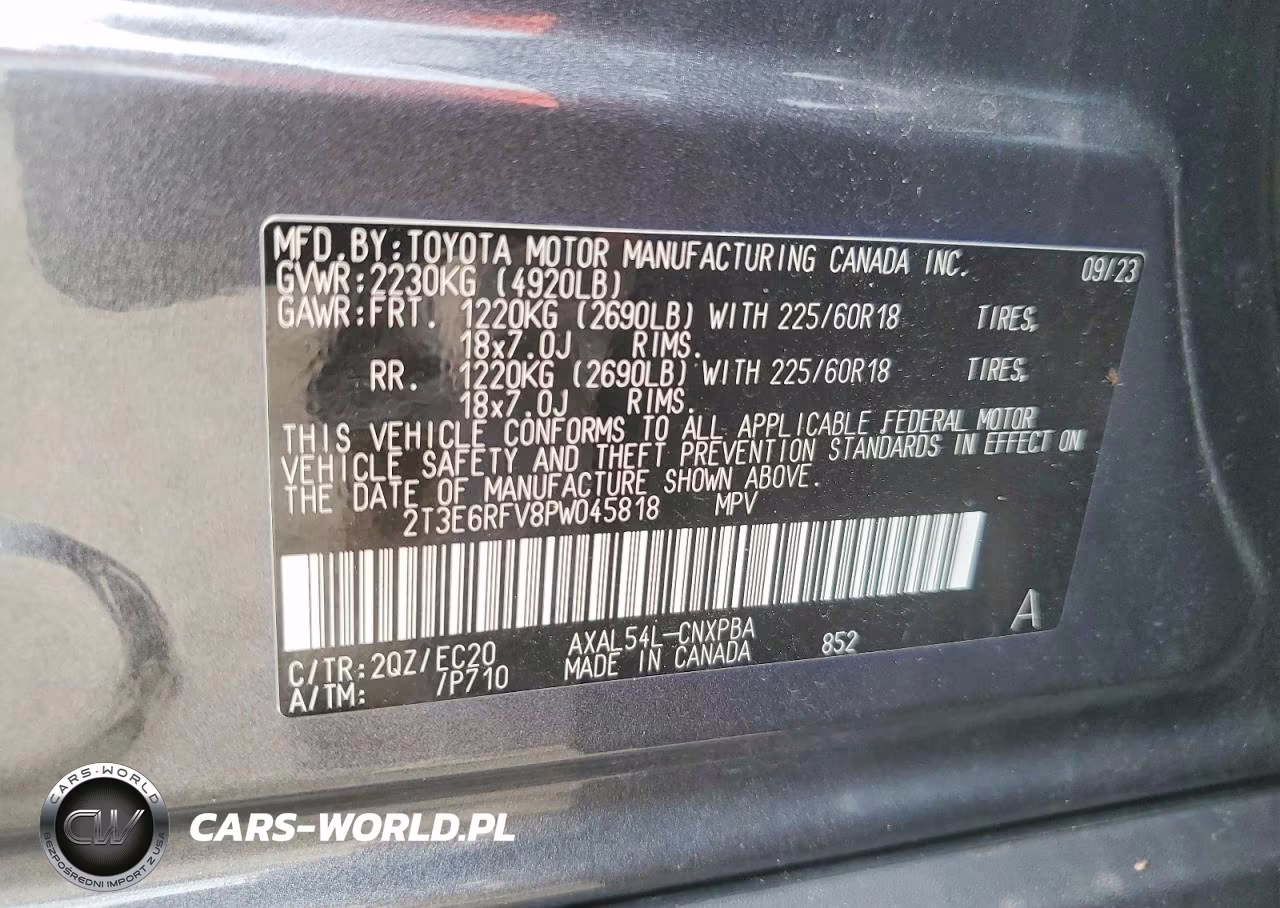 2023 Toyota Rav4 Xse VIN:2T3E6RFV8PW045818 - 13