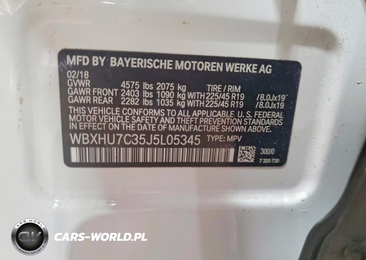 2018 BMW X1 Sdrive28I VIN:WBXHU7C35J5L05345 - 13