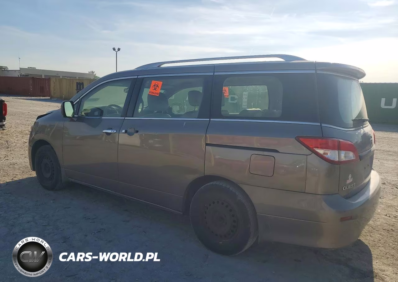 2014 Nissan Quest 3.5 S VIN:JN8AE2KP5E9102364 - 2