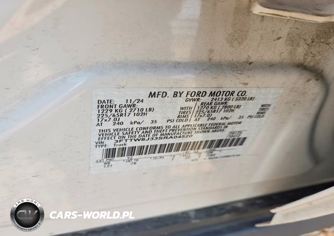 2025 Ford Maverick Xlt VIN:3FTTW8J33SRA04520 - 12
