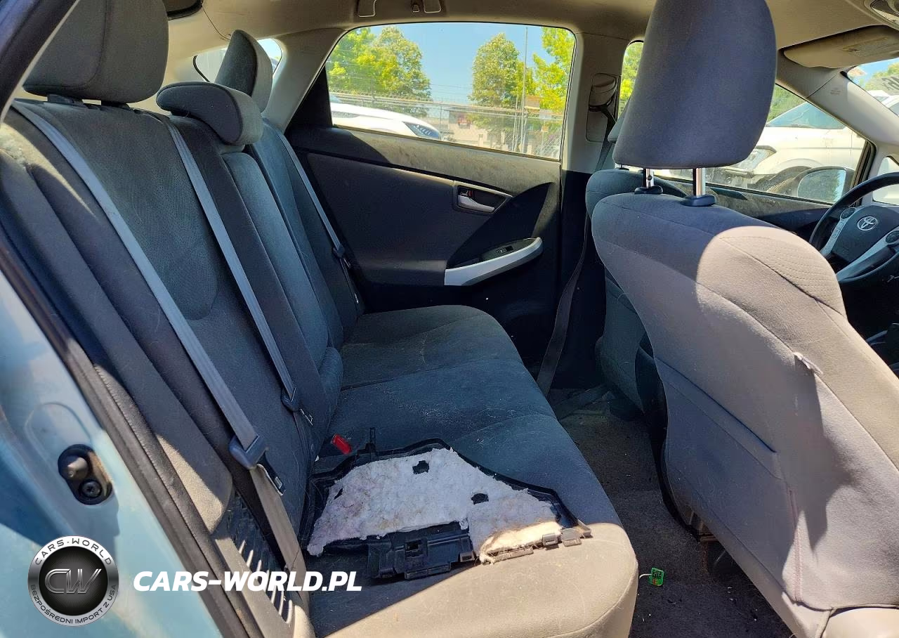 2012 Toyota Prius Two VIN:JTDKN3DU5C1502879 - 10