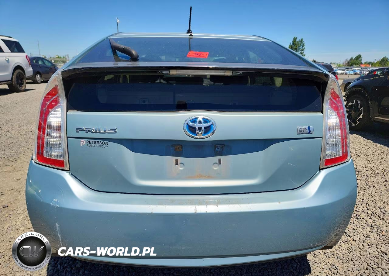 2012 Toyota Prius Two VIN:JTDKN3DU5C1502879 - 6