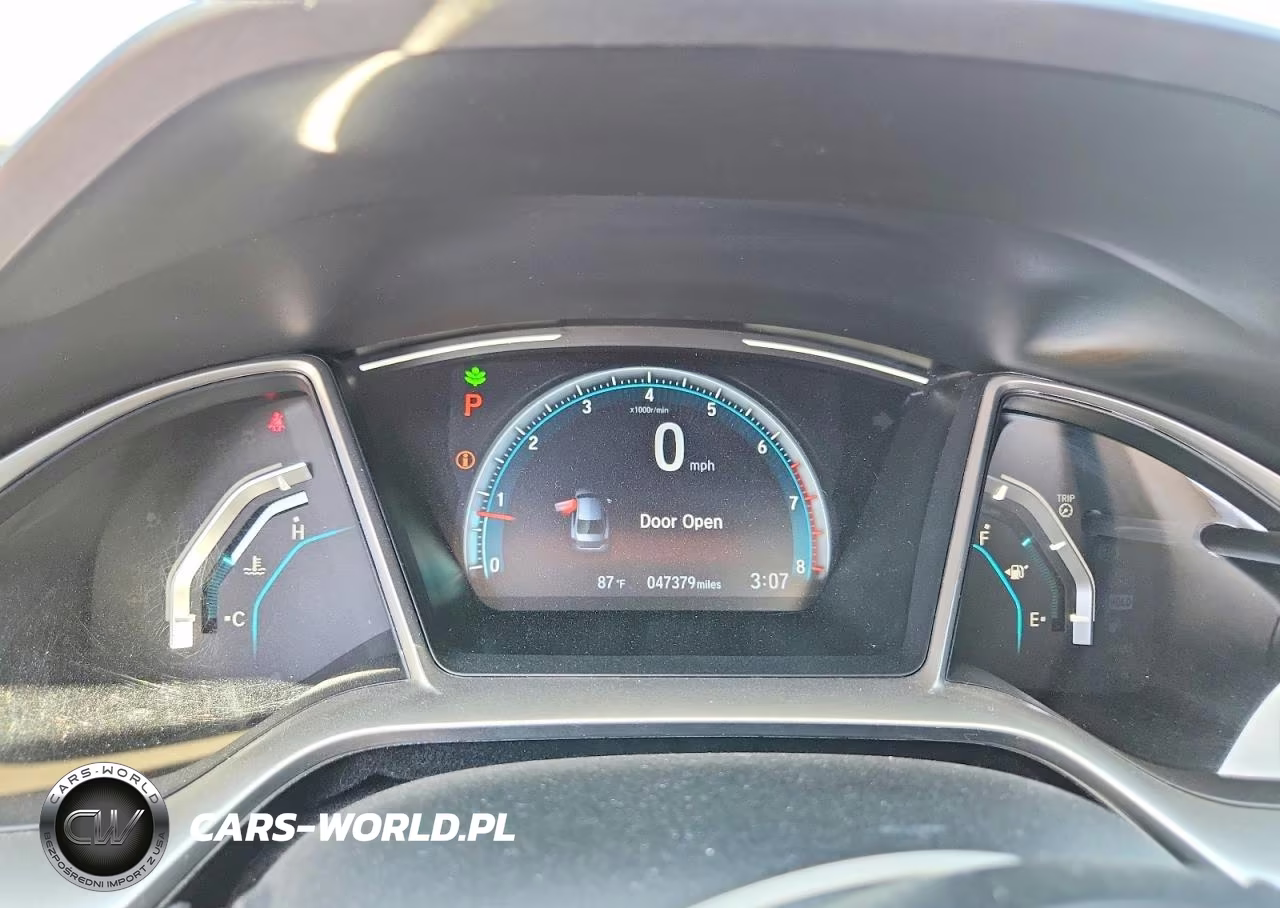2021 Honda Civic Ex VIN:19XFC1F3XME205072 - 9