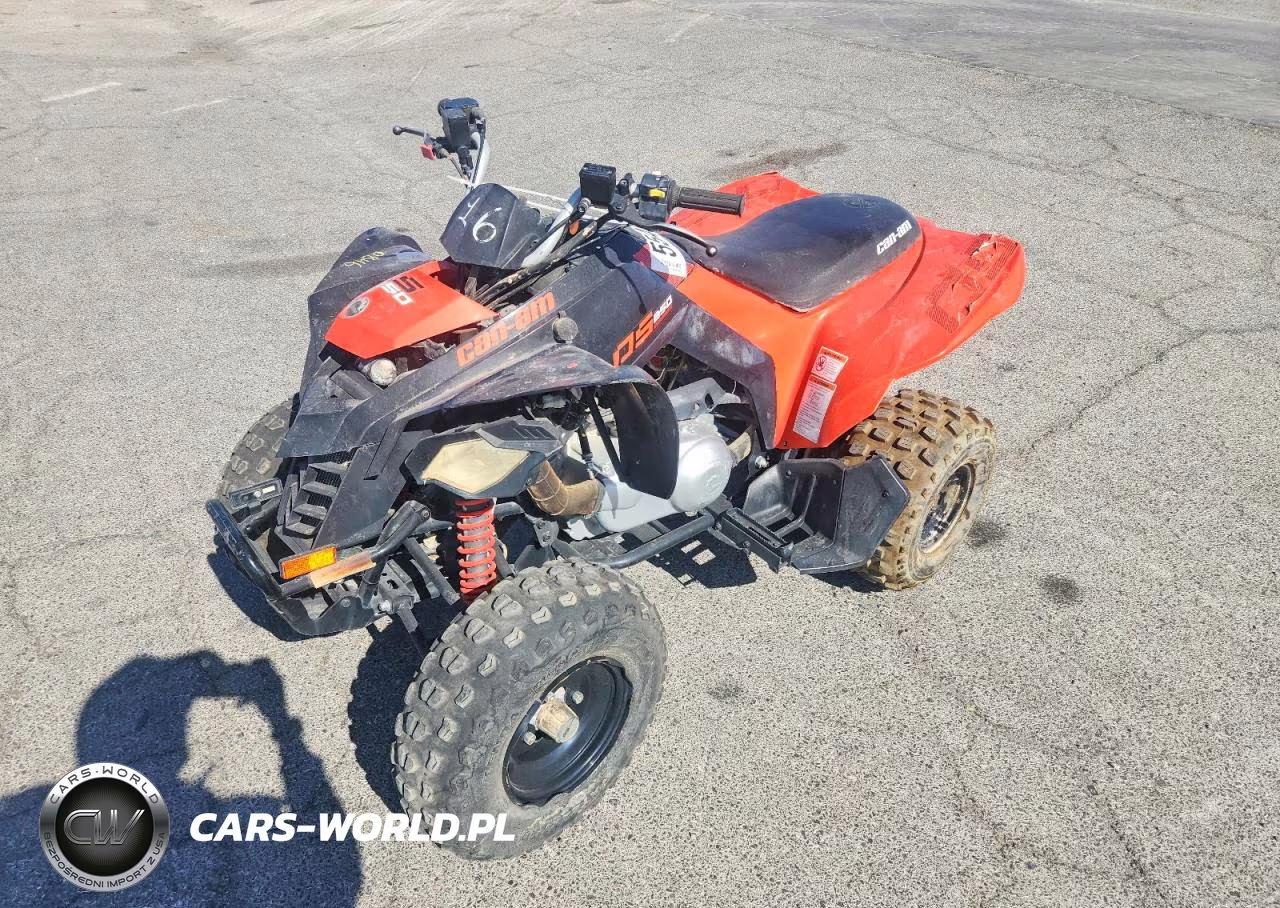 2022 Can-Am Ds 250 - Atv VIN:RFGUB251XNS030155 - 2