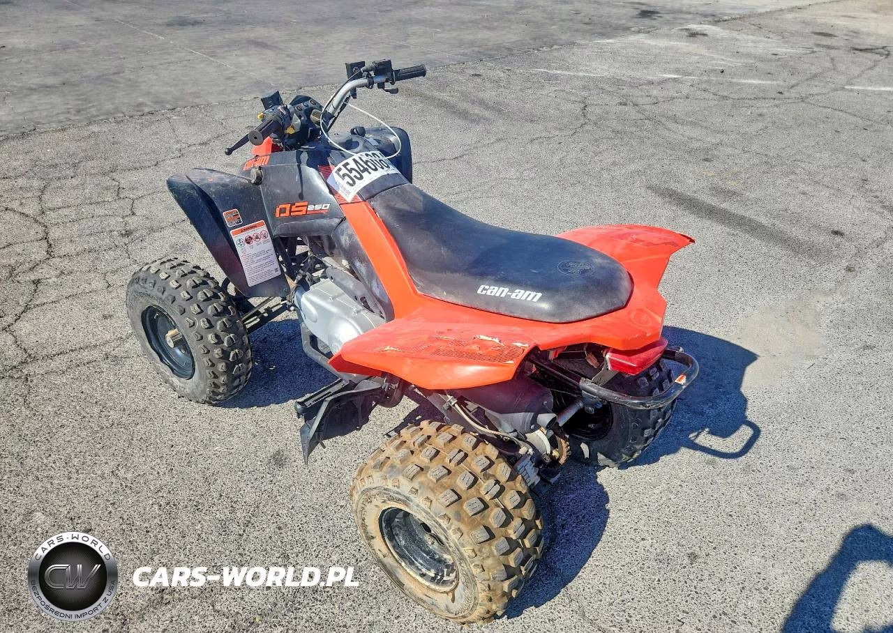 2022 Can-Am Ds 250 - Atv VIN:RFGUB251XNS030155 - 3