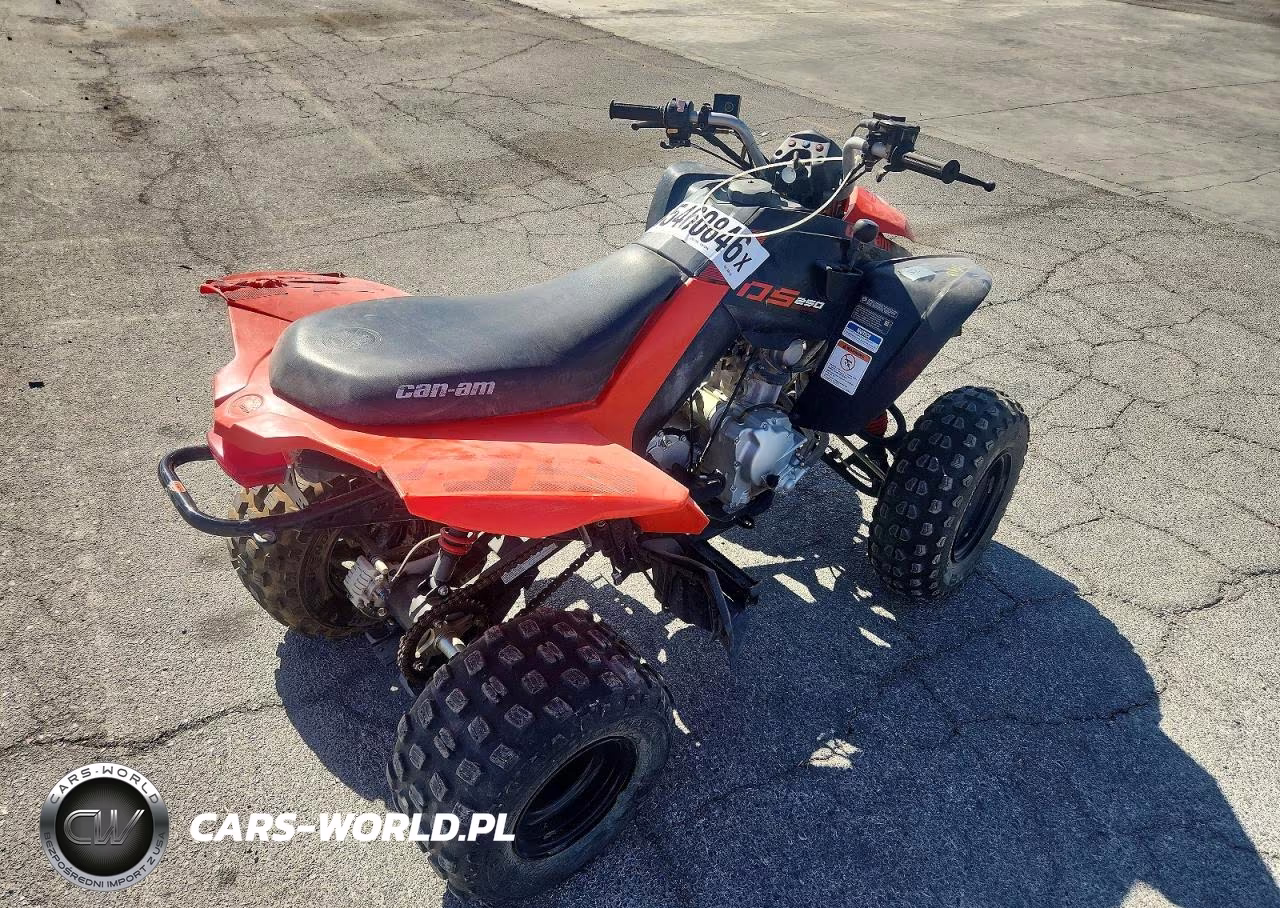 2022 Can-Am Ds 250 - Atv VIN:RFGUB251XNS030155 - 4