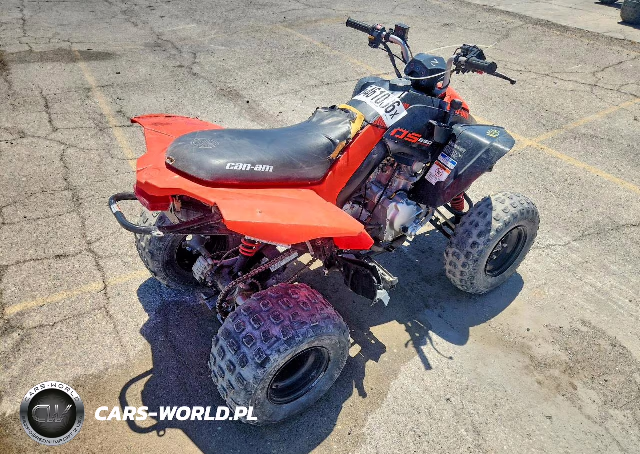 2022 Can-Am Ds 250 - Atv VIN:RFGUB251XNS030141 - 4