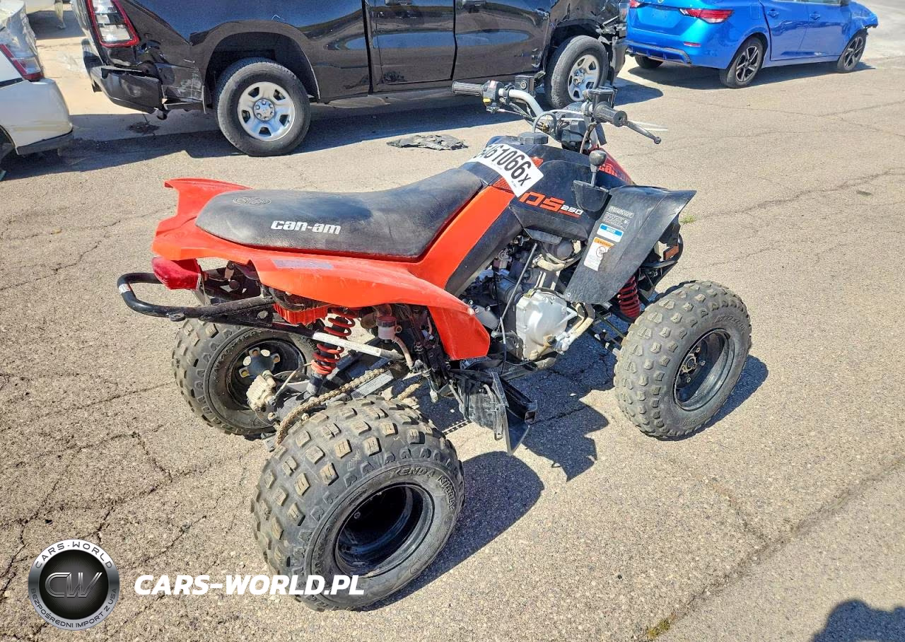 2022 Can-Am Ds 250 - Atv VIN:RFGUB2513NS030157 - 4