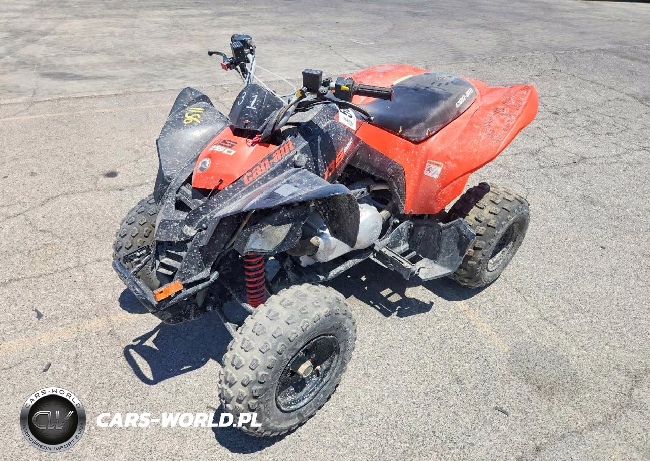 2022 Can-Am Ds 250 - Atv VIN:RFGUB2518NS029991 - 2