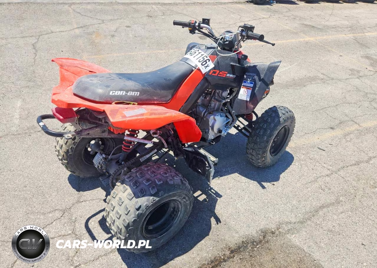 2022 Can-Am Ds 250 - Atv VIN:RFGUB2518NS029991 - 4