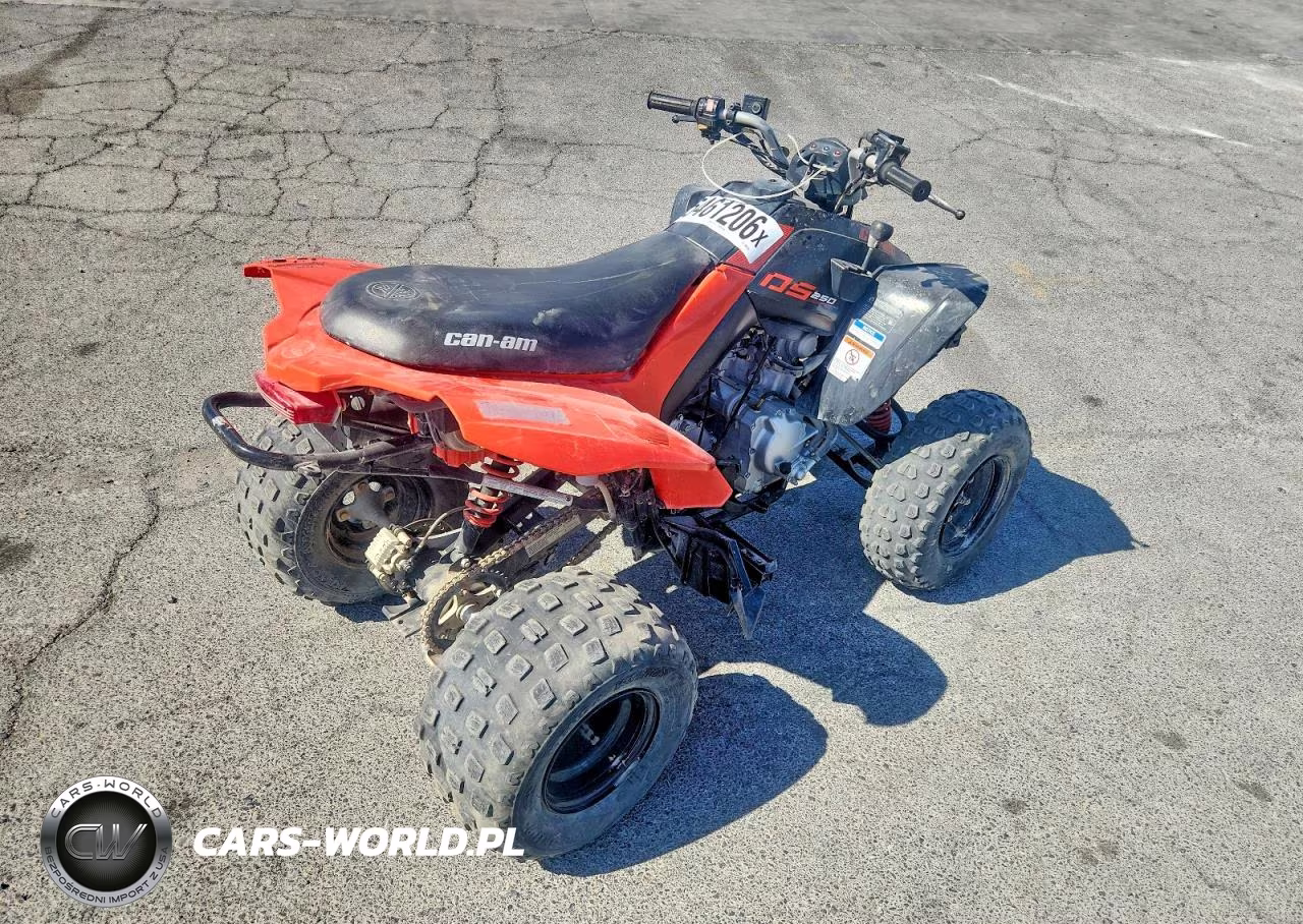 2022 Can-Am Ds 250 Atv VIN:RFGUB2517NS030131 - 4