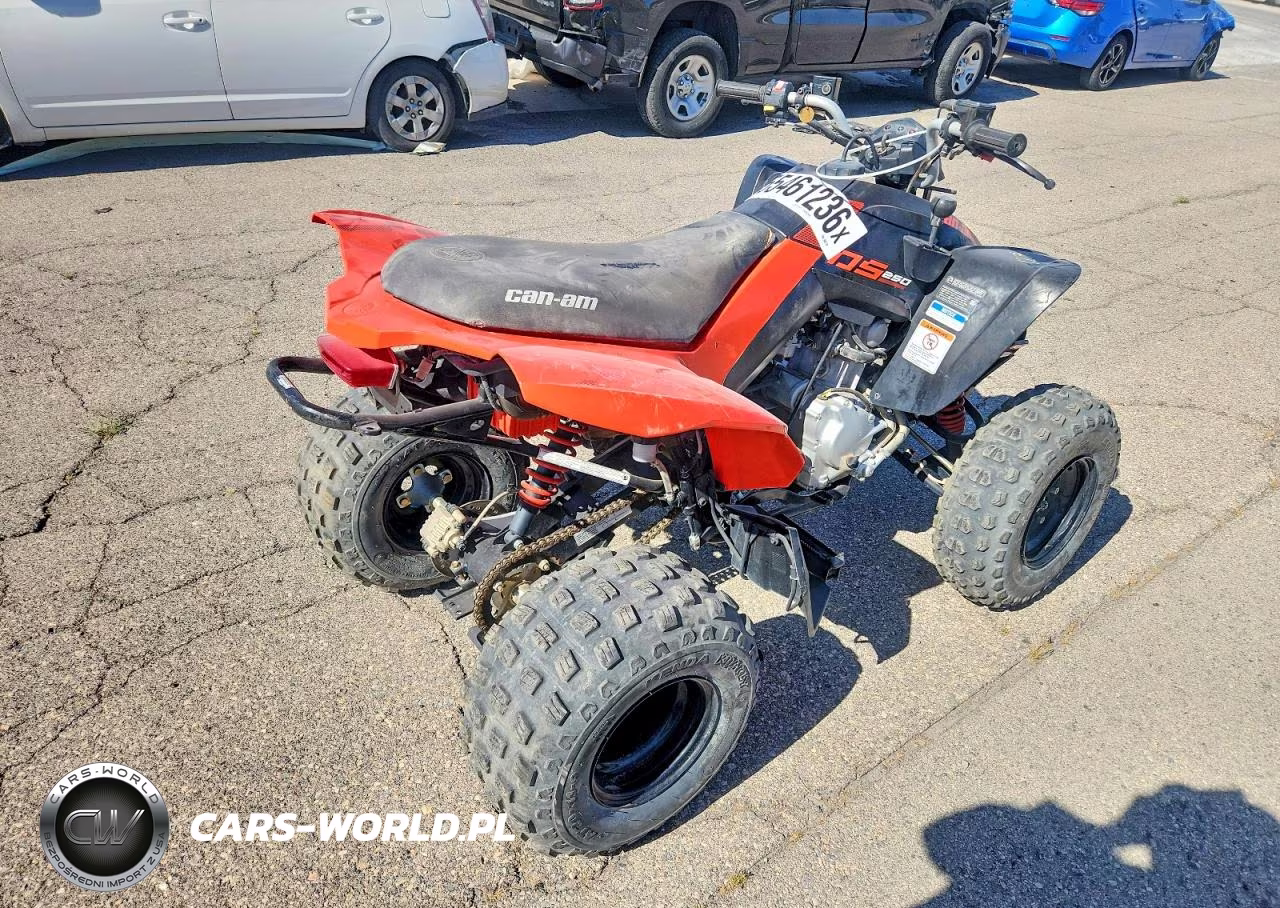 2022 Can-Am Ds 250 Atv VIN:RFGUB2519NS030129 - 4
