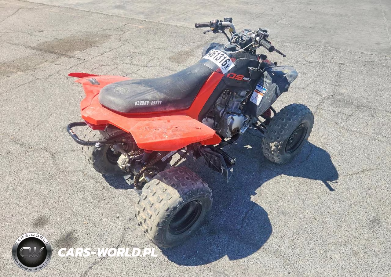 2022 Can-Am Ds 250 - Atv VIN:RFGUB2513NS030000 - 4