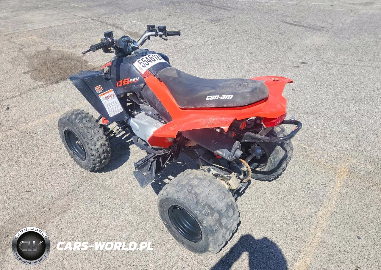 2022 Can-Am Ds 250 - Atv VIN:RFGUB2512NS030120 - 3