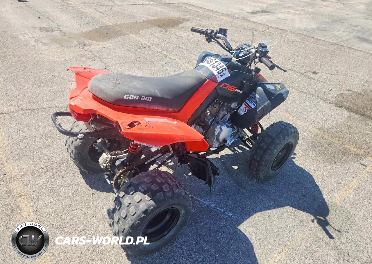 2022 Can-Am Ds 250 - Atv VIN:RFGUB2512NS030120 - 4