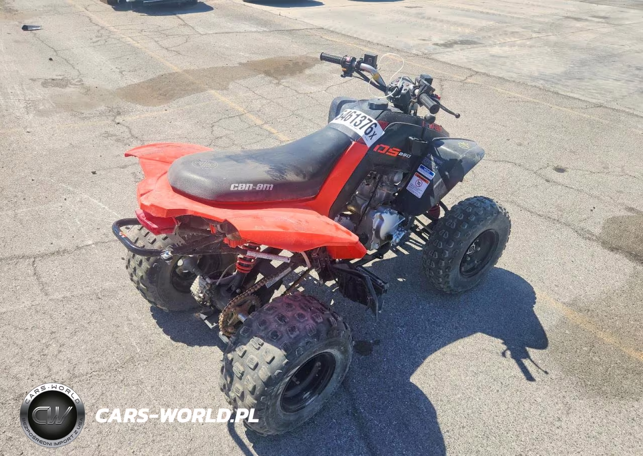 2022 Can-Am Ds 250 - Atv VIN:RFGUB2517NS030114 - 4