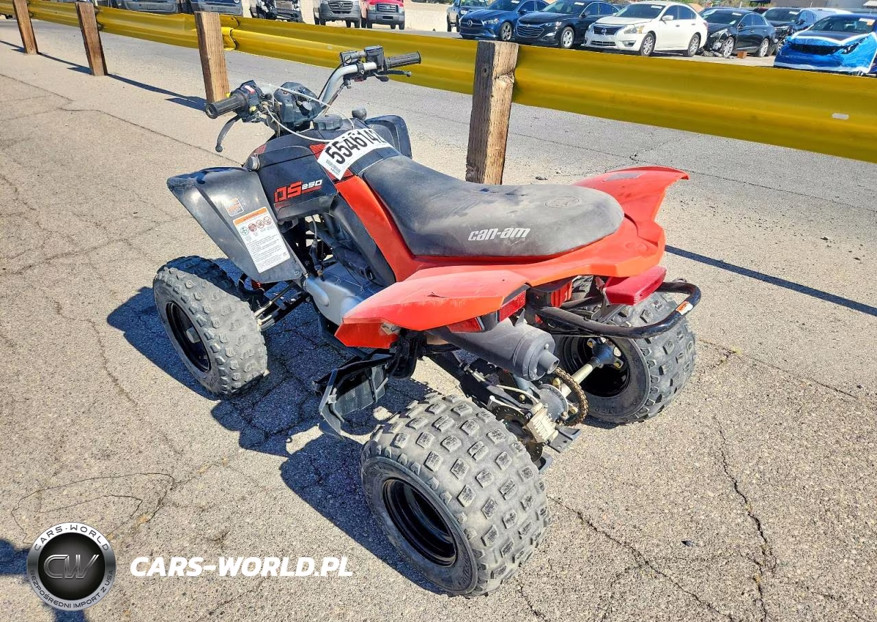 2022 Can-Am Ds 250 - Atv VIN:RFGUB2511NS030030 - 3