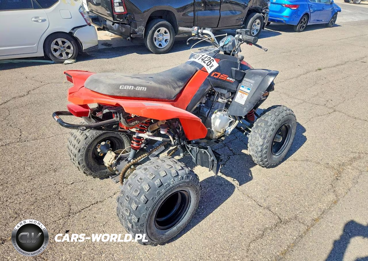 2022 Can-Am Ds 250 - Atv VIN:RFGUB2511NS030030 - 4