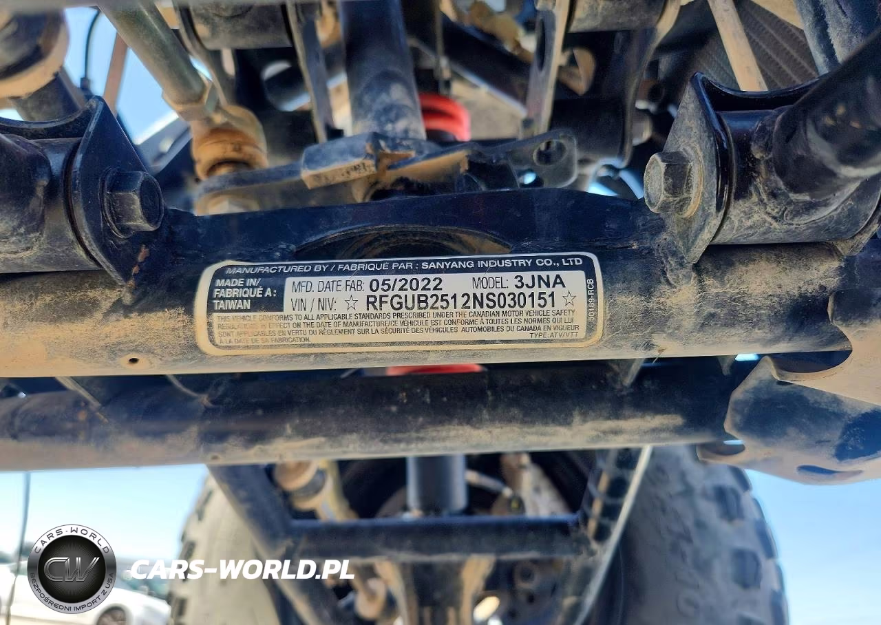 2022 Can-Am Ds 250 - Atv VIN:RFGUB2512NS030151 - 10