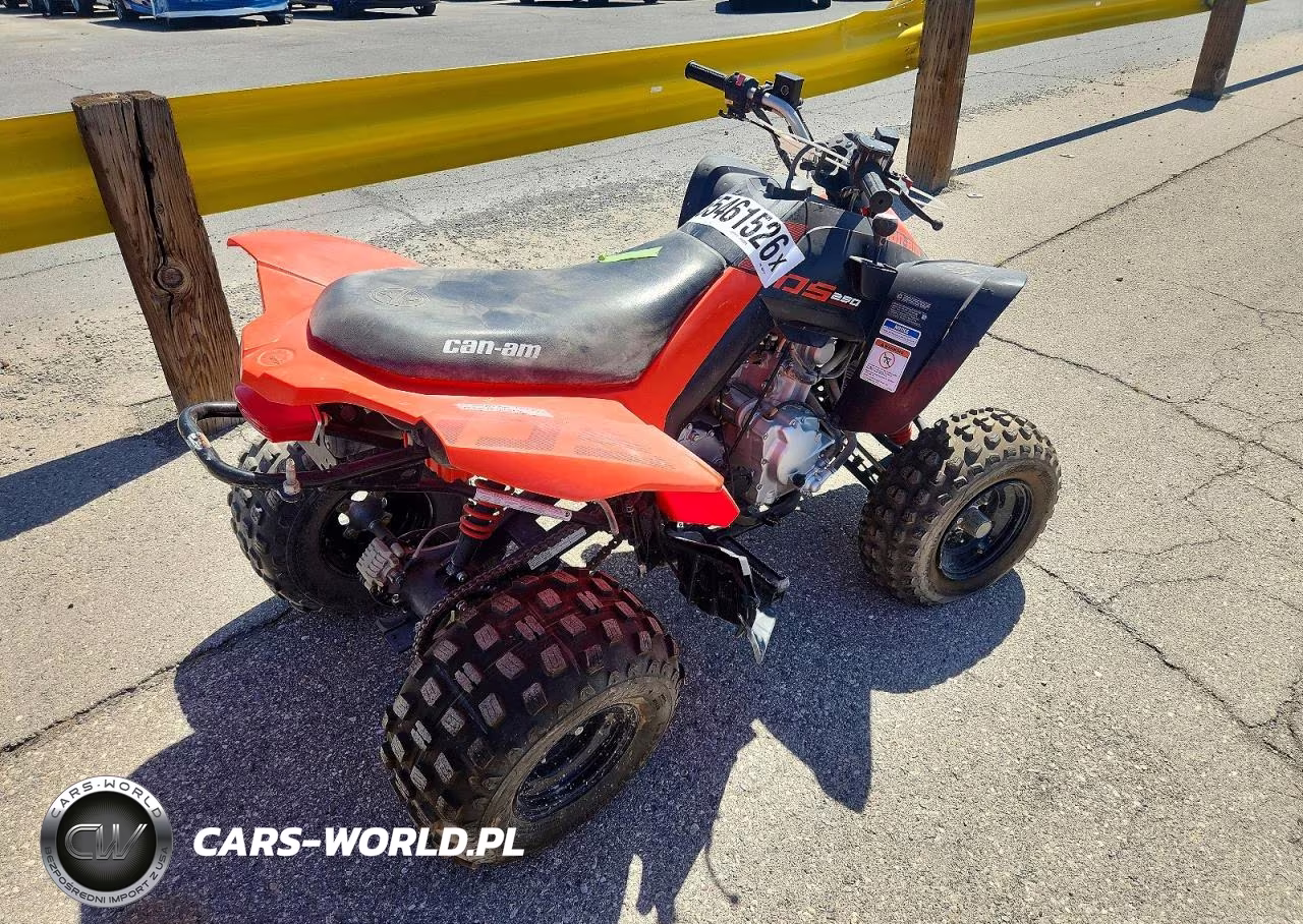 2022 Can-Am Ds 250 - Atv VIN:RFGUB2513NS030112 - 4